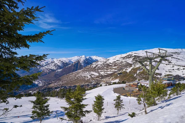 Baqueira Beret Lérida Cataluña Estación Esquí Valle Los Pirineos Aran — Foto de Stock
