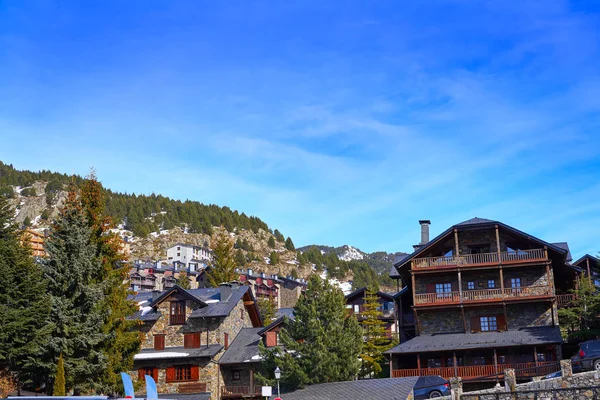 El Tarter ski village in Andorra at Grandvalira sector Pyreenees