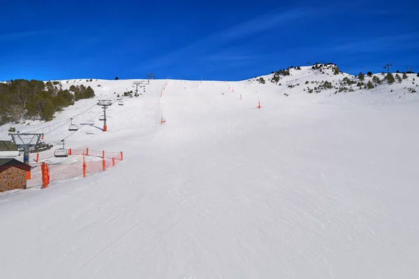 Station Ski Grau Roig Andorre Dans Secteur Grandvalira Pyrénées — Photo