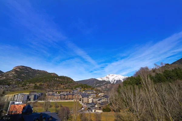 Byn Massana Andorra Pyrenéerna Spanien — Stockfoto