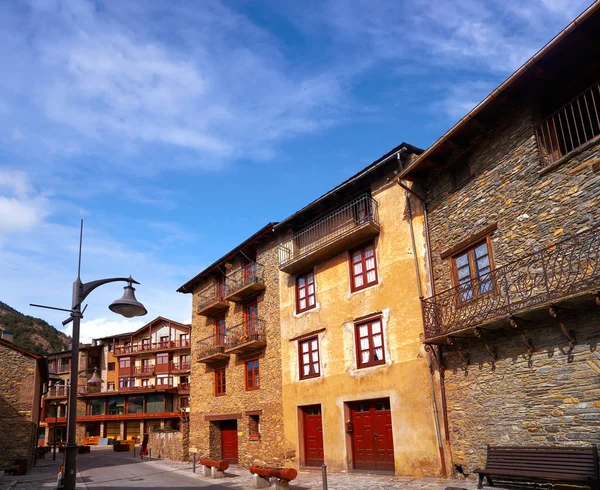 Ordino Dorpje Pyreneeën Van Andorra Skigebied — Stockfoto