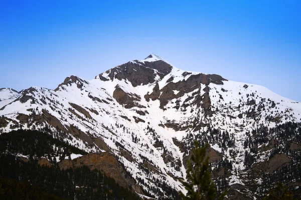 Pal Ski Resort Andorra Montanhas Dos Pirenéus Dia Ensolarado — Fotografia de Stock