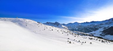 Andorra Pas de la Casa Pyrenees dağlarındaki Grandvalira sektöründe bir tatil beldesi
