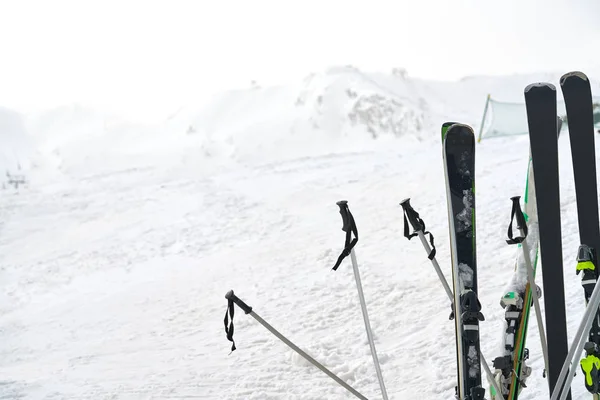 Pas Casa Skigebied Van Andorra Grandvalira Sector — Stockfoto
