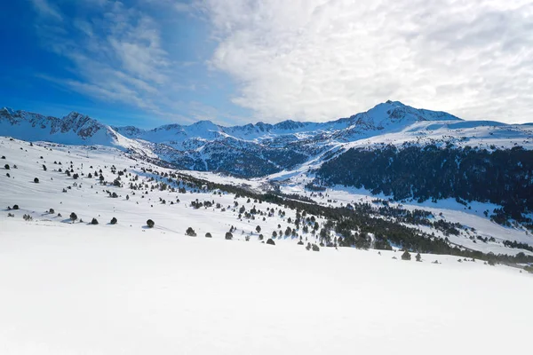 Andorra Grandvalira Sector Pas Casa Pyrenees Mountains — Stock Photo, Image