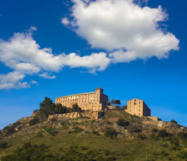 Mosteiro Nuestra Senora Del Pueyo Barbastro Aragão Huesca Espanha — Fotografia de Stock