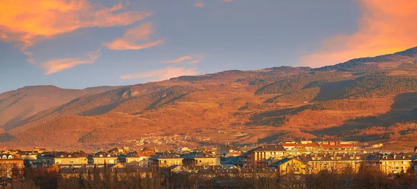 Sua Aldeia Urgell Lerida Urgel Catalunha Perto Andorra — Fotografia de Stock