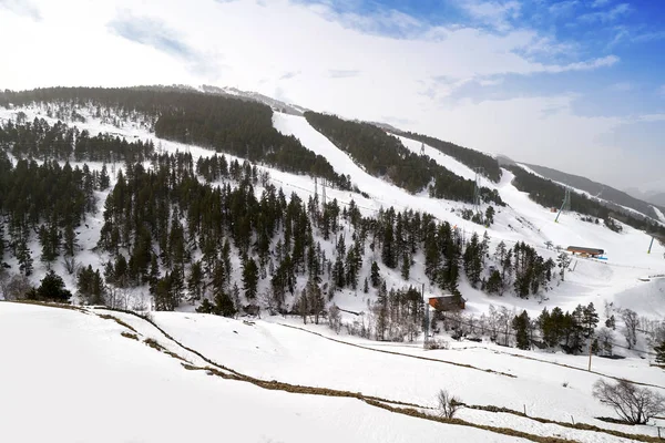 安道尔 Grandvalira Soldeu 滑雪村 — 图库照片