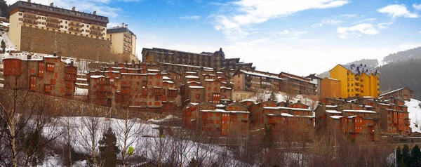 Village Ski Soldeu Andorre Dans Secteur Grandvalira — Photo