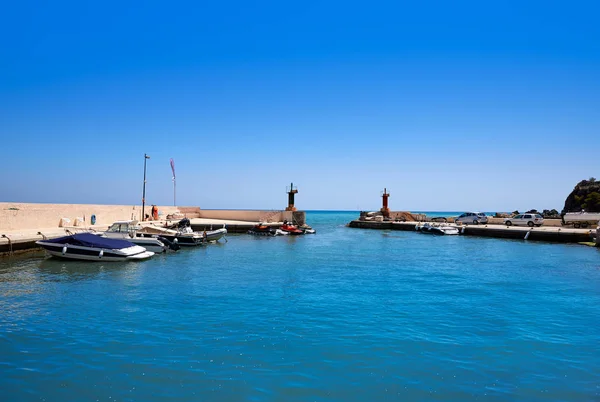 Portet Barcos Marina Altea Alicante Espanha — Fotografia de Stock