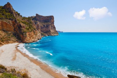Cala del Moraig beach Benitachell Alicante, İspanya