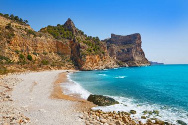 Cala del Moraig beach Benitachell Alicante, İspanya