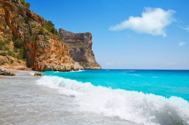 Cala del Moraig beach Benitachell Alicante, İspanya
