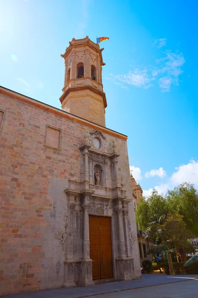 Salavador Kostel Burriana Castellon Také Borriana — Stock fotografie