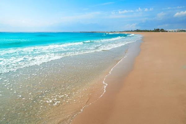 Burriana Beach Castellon Hiszpanii Śródziemnego — Zdjęcie stockowe