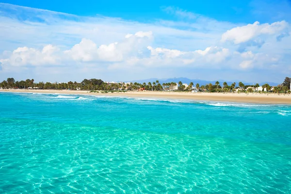 Burriana Strand Castellon Des Mittelmeeres Spanien — Stockfoto