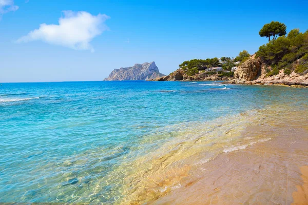 Cala Pinets Beach Benissa Also Benisa Alicante Spain — Stock Photo, Image