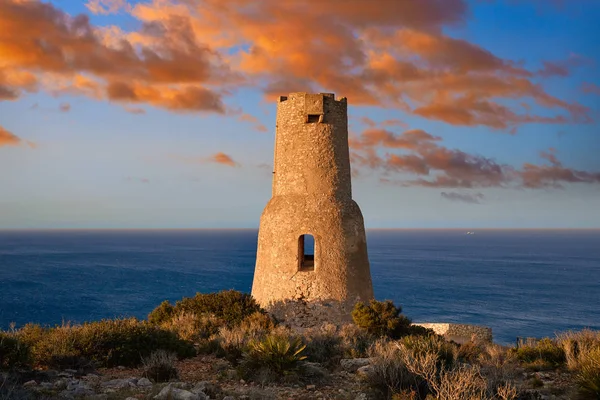 Torre Del Gerro Tower Denia Alicante Spain — Stock Photo, Image