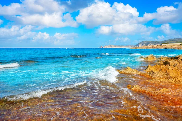 Javea Também Xabia Praia Mediterrâneo Alicante Espanha — Fotografia de Stock