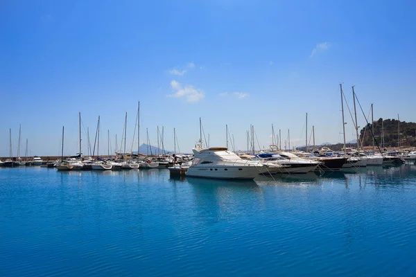 Altea Båtar Marina Greenwich Hamnen Alicante Spanien — Stockfoto