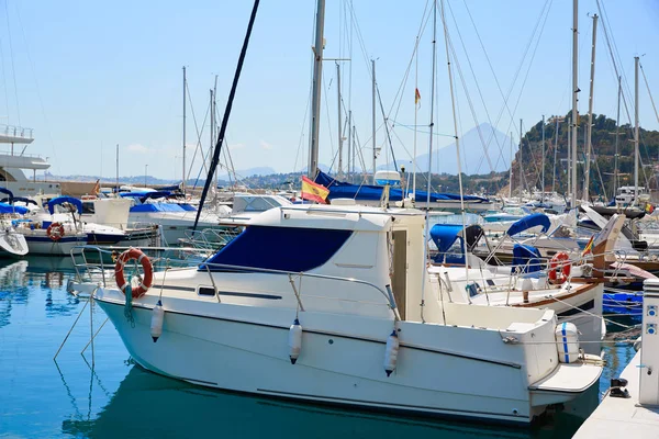 Μαρίνα Σκαφών Altea Γκρήνουιτς Λιμάνι Στο Αλικάντε Της Ισπανίας — Φωτογραφία Αρχείου
