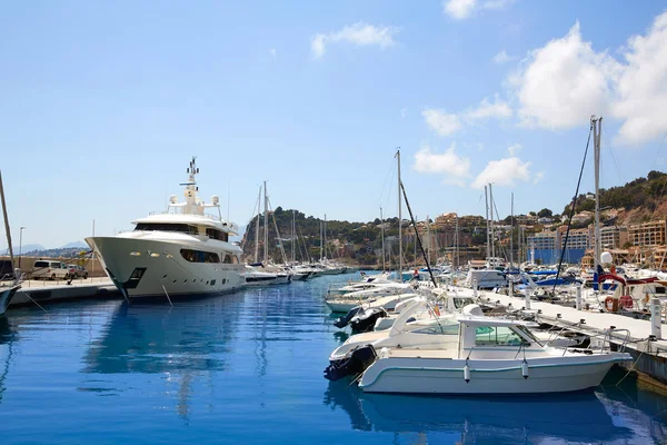 Altea Lodě Marina Port Greenwich Alicante Španělsku — Stock fotografie