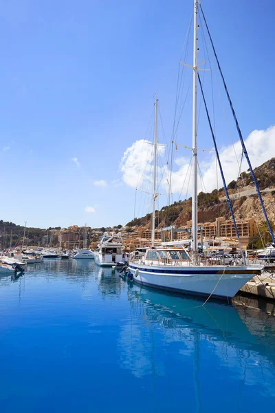 Altea Båtar Marina Greenwich Hamnen Alicante Spanien — Stockfoto