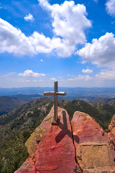 Espadan Sierra Yüksek Çapraz Castellon Spanya — Stok fotoğraf