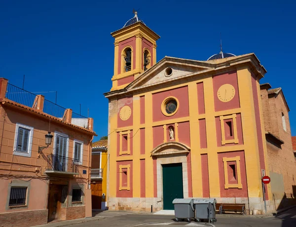 Borboto Köy Kilisesi Valencia Spanya — Stok fotoğraf