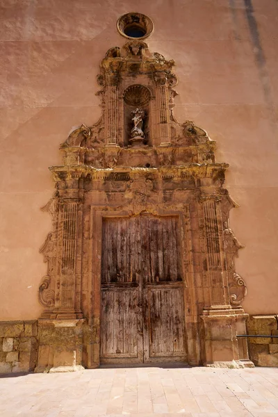 Arcos Las Salinas Kyrkan Valencia Provinsen Spanien — Stockfoto