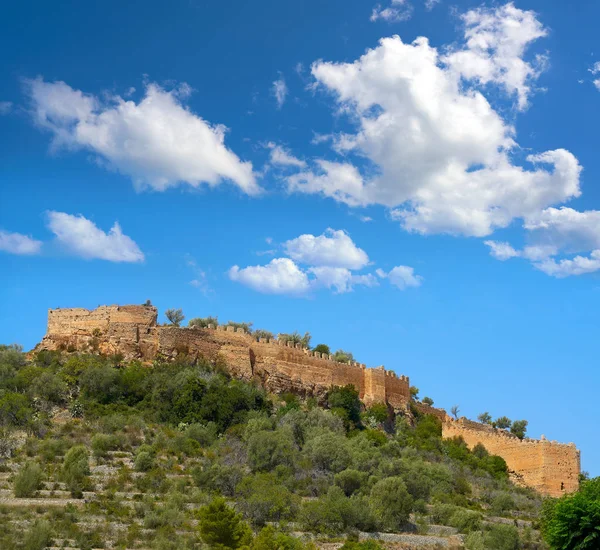 Castello Del Villaggio Corbera Valencia Spagna — Foto Stock