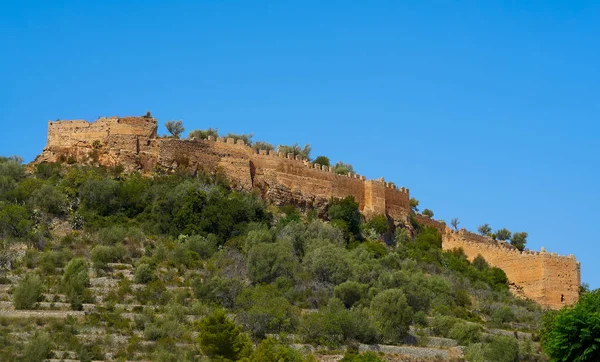 Castelo Aldeia Corbera Valência Espanha — Fotografia de Stock