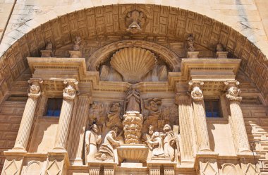Albacete İspanya Almansa La Asuncion kilisede Castile La Mancha il