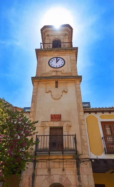 Chinchilla Montearagon Von Saint James Way Levante Der Mancha Spanien — Stockfoto