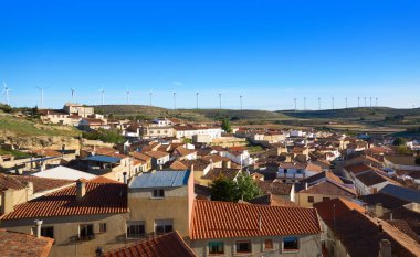 Higueruela village in Albacete at Castile La Mancha of Spain in Saint James Way of Levante clipart