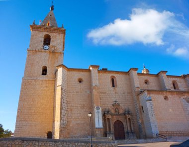 La Roda El Salvador kilisede Albacete, İspanya'nın Kastilya La mancha