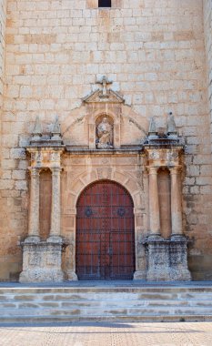 La Roda El Salvador kilisede Albacete, İspanya'nın Kastilya La mancha