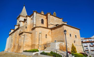 La Roda El Salvador kilisede Albacete, İspanya'nın Kastilya La mancha