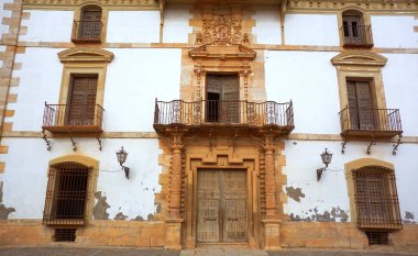 Tembleque Palacio de las Torres Toledo, Kastilya La Mancha Saint james yolu