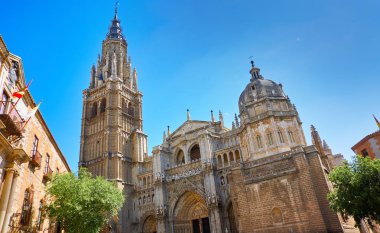 Toledo katedralde Kastilya La Mancha, İspanya