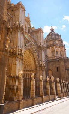 Toledo katedralde Kastilya La Mancha, İspanya