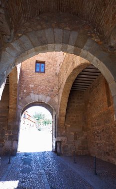 Puerta del Cambron kapı Toledo, İspanya