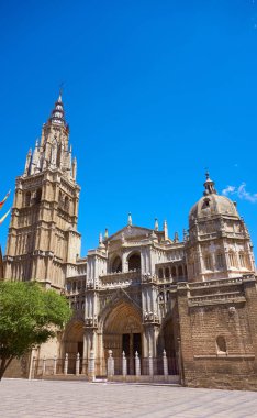 Toledo katedralde Kastilya La Mancha, İspanya