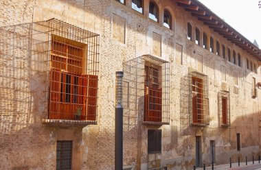 Beklediği Santo Domingo sokak Valencia de Jativa İspanya