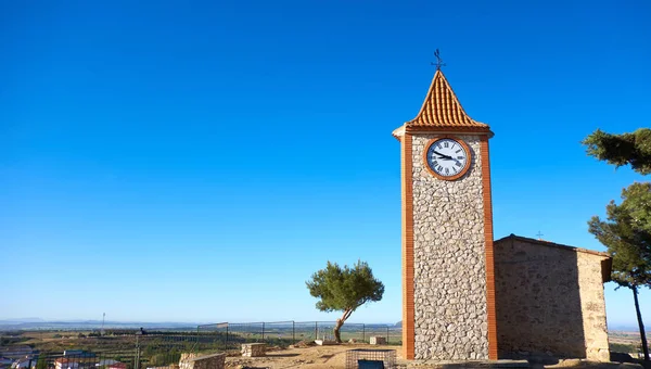 Higueruela Santa Barbara Kirche Albacete Bei Castile Mancha Von Spanien — Stockfoto