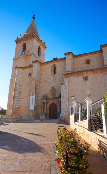 Roda Сальвадору Церкви Альбасете Кастилія Манча Іспанії — стокове фото