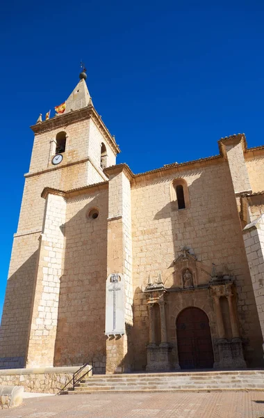 スペインのカスティーリャ マンチャでアルバセテのラ ローダ サルバドル教会 — ストック写真