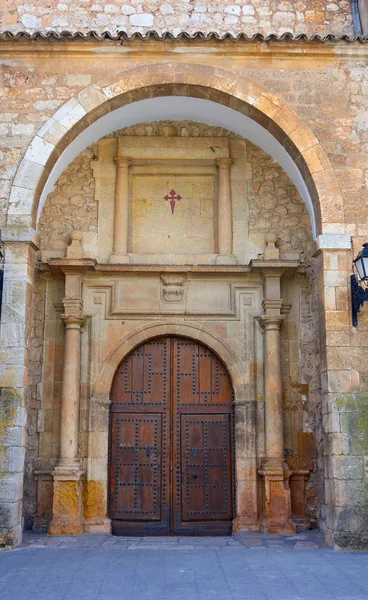 Église Quintanar Orden Santiago Par Saint James Way Espagne Tolède — Photo