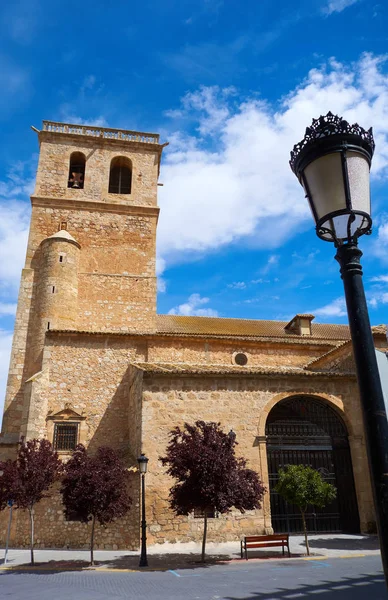 Igreja Quintanar Orden Santiago Por Saint James Way Espanha Toledo — Fotografia de Stock