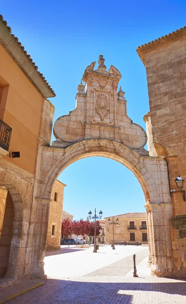 Aldeia San Clemente Cuenca Castela Mancha Por Saint James Way — Fotografia de Stock